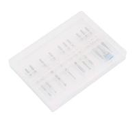 Pongnas 10pcs Electric Nail Drill Bits Set, Tungsten Steel Manicure Pedicure Polish Bits for Nail Art, with Dust Brush for Salon Home Use