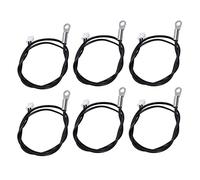 Pongnas 10Pcs Thermistor Temperature Sensor Probes with Round Lug & Cold Pressed Terminal Connector for 3D Printing and Industrial Use (50K B3950)