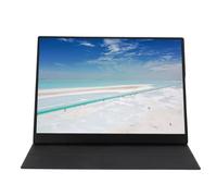 Pongnas 14 Inch Portable Gaming Display, Full HD IPS Screen Extender with 2160 X 1440P Resolution, SRGB, 1500:1 Contrast, 300cd/m² Brightness, Dual USB C, for Laptop, Switch,