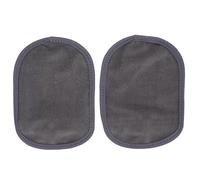 Pongnas 2 Pcs Beach Accessories Must Haves Sand Wipe Off Mitts Large Size Velvet Mesh Fabric Beach Sand Remover Cleaner Vacation Essentials for Sandboxes (Gray)