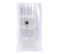 Pongnas 200pcs Eyelash Perming Rods, Disposable Wave Stick Pole with Sticky, Convenient, Easy to Use for Salon and Home, Fits Common Eyelash Length, an Effective Charming Tool (S)