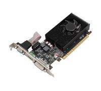 Pongnas 2GB Single Slot Graphics Card, Low Profile, VGA, DVI, Fan, GT730, DDR3 Kepler Architecture, 800MHz Memory Clock, Upgradeable