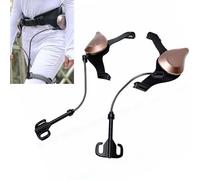 Pongnas 2pcs Wearable Walking Device Powered Leg Assistance Mobility Aid Walking Assist with Gravity Driven Pendulum System for Natural Motion Knee Ankle Support