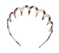 Pongnas 3 Piece Headband, Double Sided Reversible High Crown U Shape Teeth Comb Hair Band with Widened Anti Slip Teeth, for Women Men Girls Casual Workout Special Events (3pcs Set)