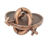 Pongnas 3D Metal Brainteaser Puzzle Toy for Adults - Unlocking Interlocking to Enhance and Coordination