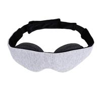 Pongnas 3D Sleep Eye Cover, Contoured Light Blocking Mask with Adjustable Strap and Storage Bag for Travel