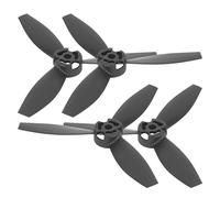 Pongnas 4PCS Lightweight RC Airplane Propeller Replacement Accessories for Bebop 2 Drone Type C (Black)