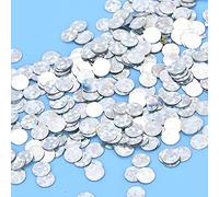 Pongnas 50G DIY PVC No Hole Circular Sequined Stage Wedding Clothing Supplies (#1)