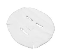 Pongnas 50pcs Gauze Facial, Strong Water Absorption Disposable DIY Face Sheets with Pre Cut Openings for Eyes Nose Mouth, Soft Skin Friendly for Beauty Salon Home Use