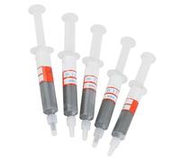 Pongnas 5pc Polishing Paste, Efficient Convenient No Pollution No, W0.5 to W40 Grit 320 to 10000, with Good Oil Solubility, for Jade Watches Jewelry Metal High (W10 (1000 mesh ordinary polishing))