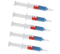 Pongnas 5pc Polishing Paste, Efficient Convenient No Pollution No, W0.5 to W40 Grit 320 to 10000, with Good Oil Solubility, for Jade Watches Jewelry Metal High (W5 (2000 mesh fine polishing))