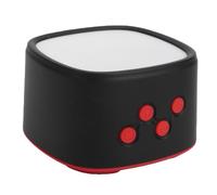 Pongnas 630nm Red Light Sleep Aid Sound Machine with Adjustable Brightness 8 White Noise Sounds 9 Volume Levels Portable Device for Home Office Travel ABS Material