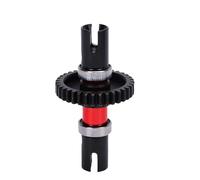 Pongnas /7 6S INFRACTION TYPHON Center Differential Locker Gear Diff Spool 35T - CNC-Machined -6061 Aluminum Alloy Straight Axle Assembly for Enhanced Traction & Control (Red)