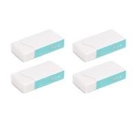 Pongnas 8 Pcs Soft White PVC Pencil Erasers for Artists, Students & Professionals - and Safe Drawing Accessories
