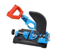 Pongnas Angle Grinder Bracket, 45 Degree Clamping with Solid Roller Design for Cutting Stability, Large Protection Cover for Operator Safety, Lightweight and Compact for Angle