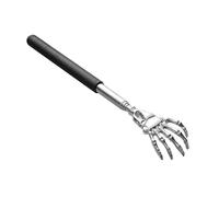 Pongnas Back Scratcher, Stainless Steel Retractable Telescopic Handle Extends From 220mm to 590mm, Portable Lightweight for Head Back Legs, with Scratching Claws