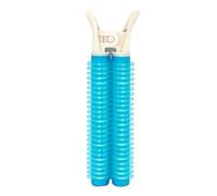 Pongnas Bangs Volumizing Roller Clips Hair Root Roller Clips Hair Volumizing for Women Soft Rollers for Crown Lift No Heat Overnight Styling Flyaways Baby 4 Pack (Blue)