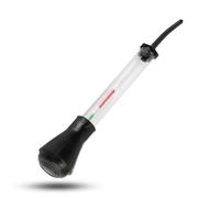 Pongnas Battery Hydrometer, Professional Acidity Tester with Glass Rubber Material for Measuring Battery Fluid Density, 10.8in Length