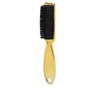 Pongnas Beard Brush, Professional Mens Plastic Hair Brush with Fiber Hair for Smoothing Tangled Beards, Lightweight Portable ABS Material