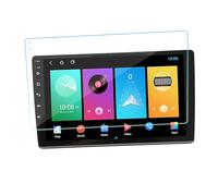 Pongnas Car Touch Screen Tempered Glass Film Navigation Screen Protector Anti Fingerprint Tempered Film for Android Large Screen Navigation with Cleaning Kit (10 Inch)