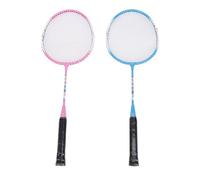 Pongnas Carbon Fiber Badminton Rackets Set for Adults & - Lightweight 85g Aerodynamic Frames with Expanded Sweet Spot, Includes 3 Nylon Shuttlecocks + Carrying Bag