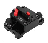 Pongnas Circuit Breaker Auto Reset Holder Copper Switch for DC12-42V 80A Power (30A)