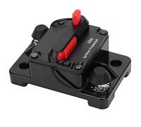 Pongnas Circuit Breaker Auto Reset Holder Copper Switch for DC12-42V 80A Power (60A)