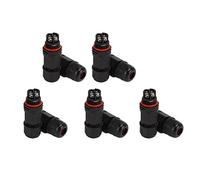 Pongnas Connector, Aviation Plug Socket Aviation Connector with 5 Pcs Rubber for Industrial Equipment (L16-2)