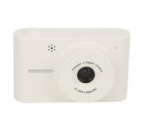 Pongnas Digital Camera, Anti Shake 8X Zoom Photo Frame Filter 1080P Digital Camera Dual Lens for Recording Life (White)