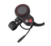 Pongnas Display Thumb Throttle with Backlight and Speedometer for Electric Bike and Scooter - Easy to Install and User-Friendly (48V)