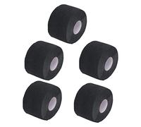 Pongnas Disposable Barber Neck Strips, 5 Rolls 500 Strips Black Stretchy Paper Neck Band for Hairdressing, with Hygienic Disposable Design for Salon Haircut Styling