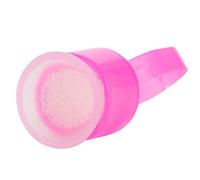 Pongnas Disposable Ink Ring Cups With Sponge Pigment Holder Permanent Makeup for Professional Artists (100)