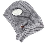 Pongnas Dog Beanie, Dog Hat Hats For Large Knitted Pet Ears Snood Head Wrap Warm Winter Crochet Puppy Ear Muffs For Medium to Large Cats Pets (Grey)