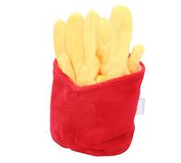 Pongnas Dog Toys For Aggressive Chewers, Squeaky Dog Toys Snuffle Plush Puppy Toys Puppy Toys Simulation French Fries Dog Chew Toys Enrichment Dog Toys For Small Medium Dogs