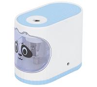 Pongnas Electric Pencil Sharpener Cartoon Design Auto Stop Safe for Kids & Artists, Portable Classroom & Home Stationery Blue (Blue)