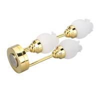 Pongnas Elegant :12 Scale Flower Buds Dollhouse Miniature Ceiling Light Prop for Kids Dollhouse Accessories in Charming Gold Finish