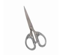 Pongnas Ergonomic Craft Scissors with Clear Frosted Handle for Comfortable Grip - Portable Cutting Tool for Students and Professionals