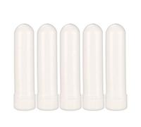 Pongnas Essential Oil Inhaler Bottles, 5 Pack Aromatherapy Empty Nasal Inhaler Tubes with Wick, for DIY Gift Friends Family Teachers