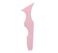 Pongnas Eyeliner Stencils Reusable Silicone Winged Tip Eyeliner Aid 5 In 1 Makeup Tool for Eyes Brows Chin and Lips Pink