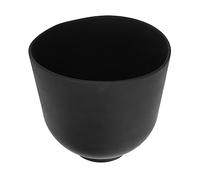 Pongnas Facial Mixing Bowl DIY Silicone Mixing Pure Color Bowl for Beauty Tool (Black)