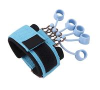 Pongnas Finger Exerciser Hand Grip Strengthener Silicone Adjustable Wrist Strap Finger Force Grip Device for Rock Tennis Guitar Piano Ergonomic Strength Trainer 35.5cm (40lb)