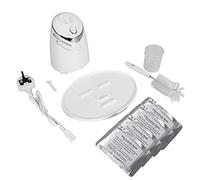 Pongnas Fruit Vegetable Face Machine, Automatic Mini Computer Control for Various Masks with Tea Milk Honey, Safe Home Facial Care (UK Plug)