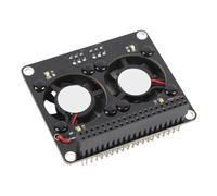 Pongnas GPIO Expansion Board for 4B 3B+ 3B 3 with Dual 5V Cooling Fans