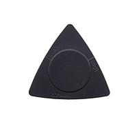 Pongnas Guitar Picks, Smooth Surface Easy to Carry ABS Material Lightweight Practical, with 3 Thickness 0.5 0.75 1.0mm, for Guitar Accessories Musical Instrument (Black)