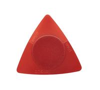 Pongnas Guitar Picks, Smooth Surface Easy to Carry ABS Material Lightweight Practical, with 3 Thickness 0.5 0.75 1.0mm, for Guitar Accessories Musical Instrument (Red)