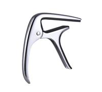 Pongnas Guitar, Professional Acoustic Guitar with Thick Silicone Pad and Zinc Alloy Construction, for Electric Ukulele Bass and Folk Classical Guitars (Silver)