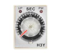 Pongnas H3Y-4 14-Pin Time Relay Control Switch 24VDC Delay Timer for Reliable Automation (30S)