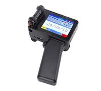 Pongnas Handheld Inkjet Printer Barcode Printer Portable Inkjet Printing Gun with HD LED 4.3in Touch Screen Smart 4 CPU for QR Code Barcode Text Number Label