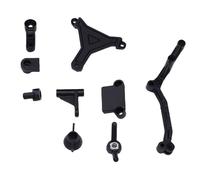 Pongnas HBX 3101A :16 Scale RC Car Steering Kit - Complete Replacement Steering Post and Servo Top Plate Set for Enhanced Accuracy Control and Performance