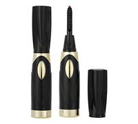 Pongnas Heated Fast Long-Lasting Electric Eyelash Curler, Lightweight USB Rechargeable Curling Tools, Energy Save, Always Showing Your Big Eyes (Black)